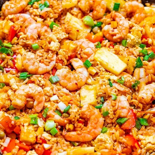 Shrimp and Pineapple Fried Rice