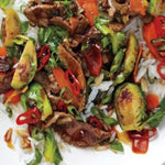 Beef & Brussel Sprout Stir-Fry *NEW RECIPE*