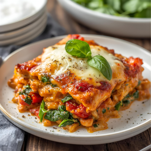 Chicken Fajita Lasagna